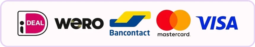 Veilig betalen met iDEAL, Wero, Bancontact, Mastercard en Visa